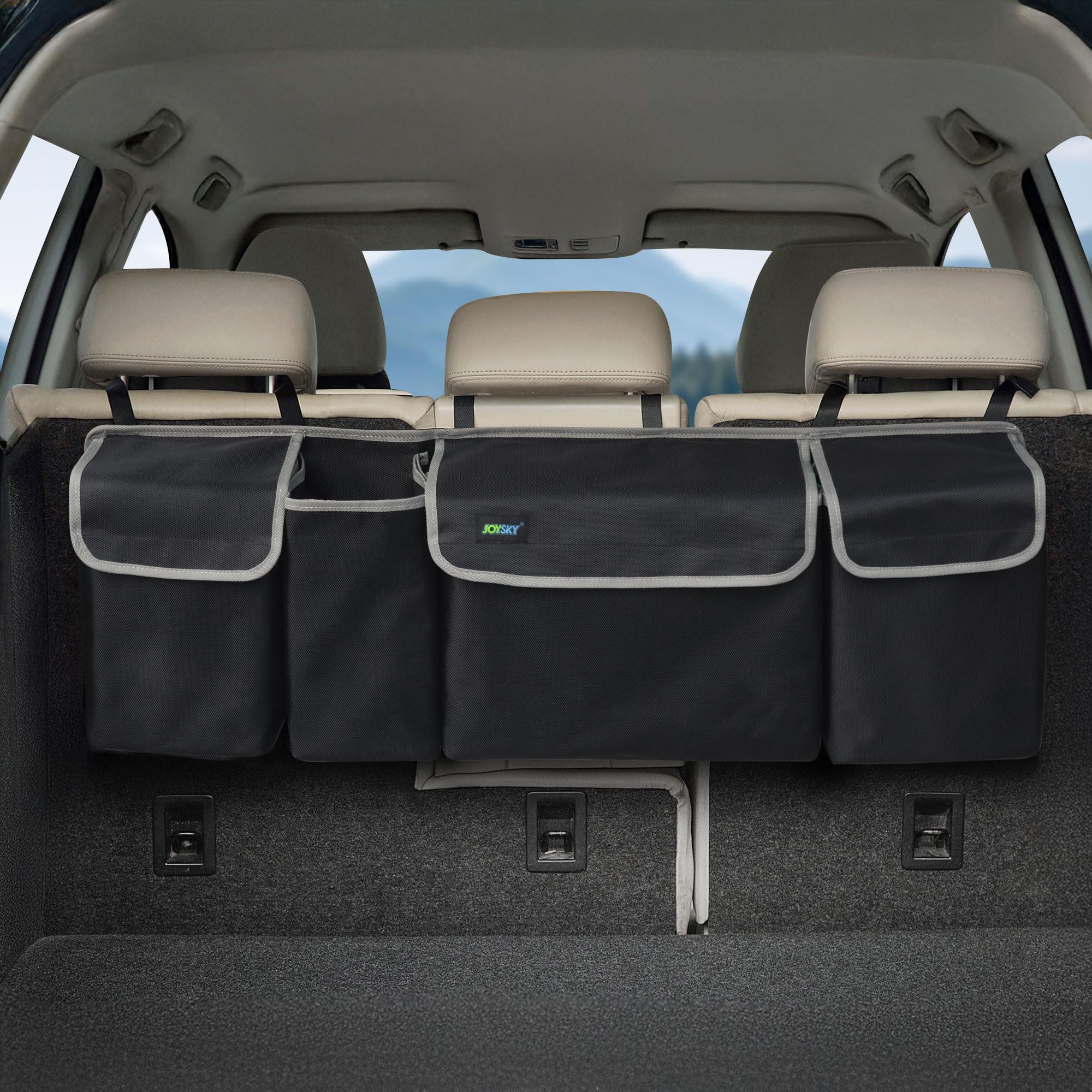 Amazon.com: JOYSKY Car Trunk Organizer for SUV, Backseat Hanging
